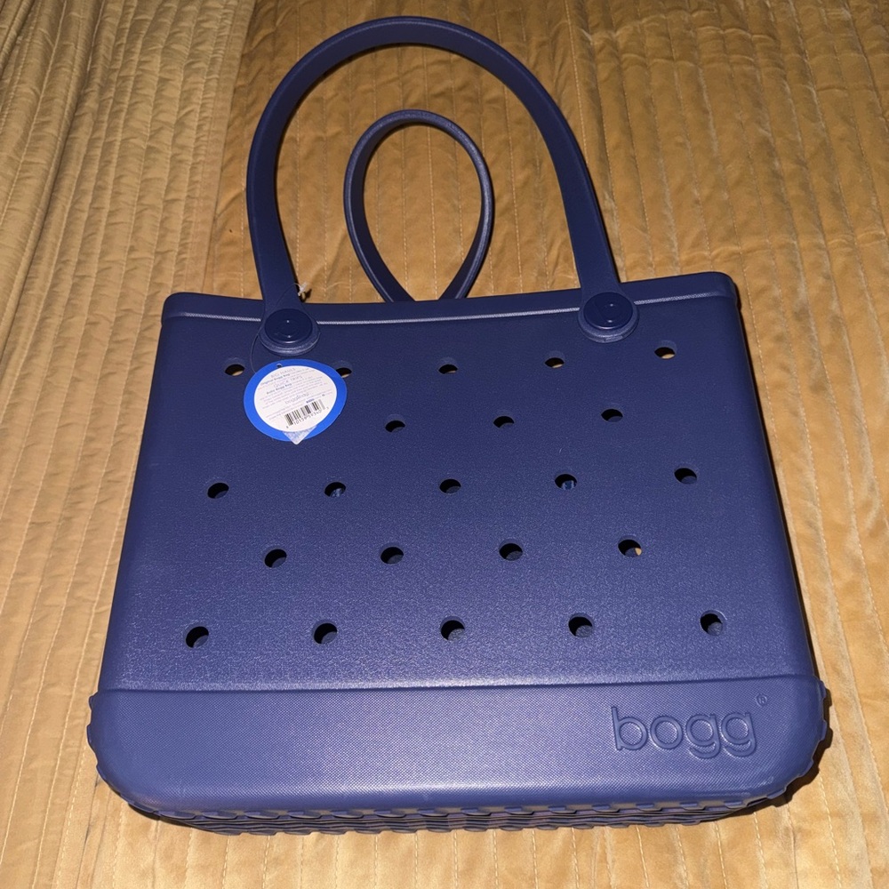 Navy Bogg Bag NWT Original Size